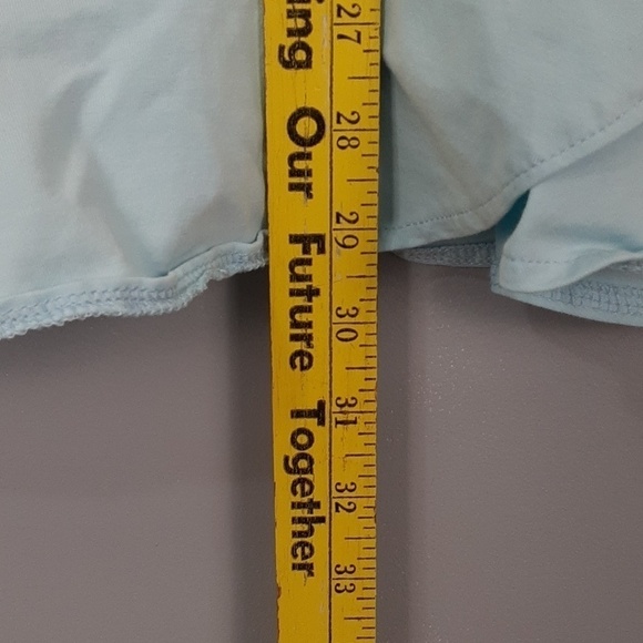 PRINCESS POLLY Spagetti Strap CottageCore Coastal Cowgirl Baby Blue Ruffle Dress - Picture 5 of 9